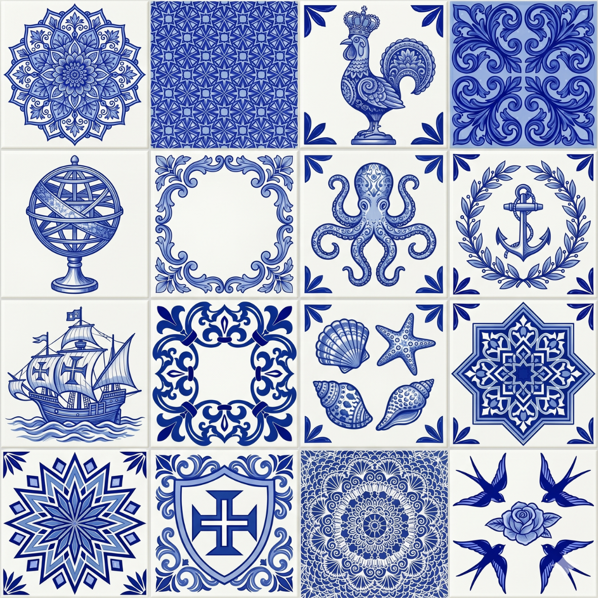 Mediterranean Fliesenaufkleber