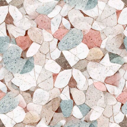 Fliesenaufkleber Terrazzo Aquarell &ndash; einzelne Fliese