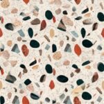 Fliesenaufkleber Terrazzo Klassik – einzelne Fliese