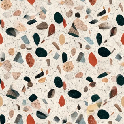 Fliesenaufkleber Terrazzo Klassik – einzelne Fliese