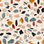 Fliesenaufkleber Terrazzo Mailand – einzelne Fliese