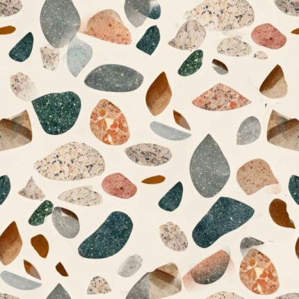 Fliesenaufkleber Terrazzo Riviera – einzelne Fliese