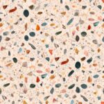 Fliesenaufkleber Terrazzo Sprenkel – einzelne Fliese