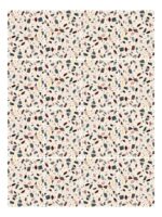 Fliesenaufkleber Terrazzo Venedig im Rechteckformat an der Wand