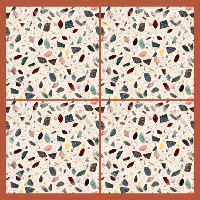 Fliesenaufkleber Terrazzo